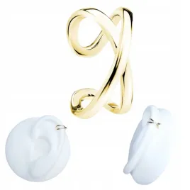 nausznica-srebrna-kolczyk-pr-925-pozlacana-na-ucho-skrzyzowane-kolka-zacisk