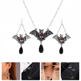 naszyjnik-nietoperz-z-krysztalkami-vintage-bizuteria