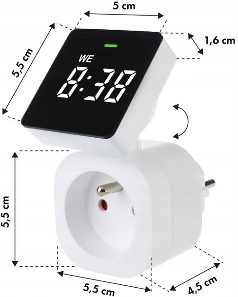 programator-czasowy-timer-cyfrowy-8-programow-3680w-ekran-lcd-16a-ip20-marka-greenblue-produkt-wprowadzony-do-obrotu-na-terenie-ue-przed-13-12-2024-nie