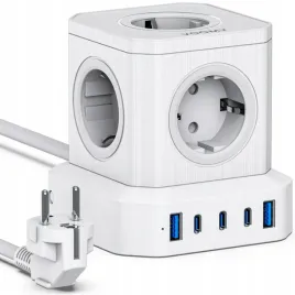 voomy-power-s65-listwa-zasilajaca-65w-3-usb-c-i-2-usb-a-4000w-biala