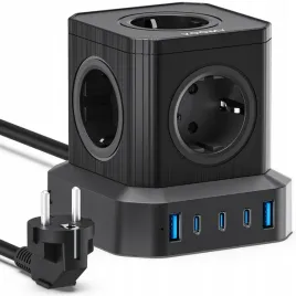listwa-zasilajaca-voomy-cube-s65-5-gniazd-3-usb-c-65w-2-usb-a-2m-czarna