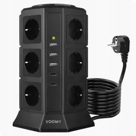 voomy-power-s12-c-listwa-wiezowa-12-eu-2-usb-c-20w-3-usb-a-4000w