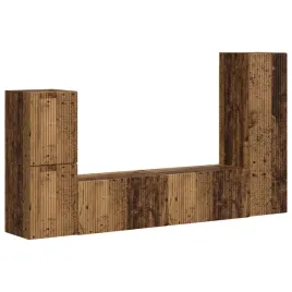 zestaw-szafek-rtv-4-pcs-stare-drewno-material-drewnopochodny