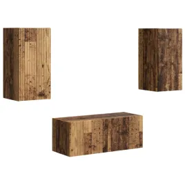 zestaw-szafek-rtv-6-pcs-stare-drewno-material-drewnopochodny