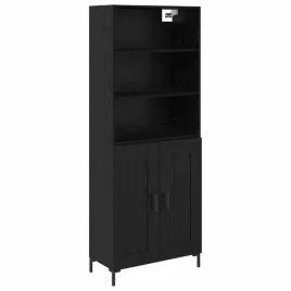 highboard-czarny-dab-695-x-34-x-180-cm-material-drewnopochodny