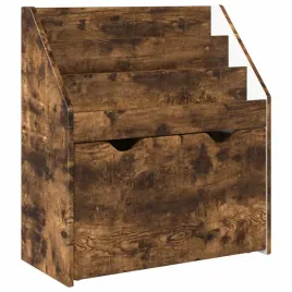 biblioteczka-dla-dzieci-dab-wedzony-60-x-295-x-69-cm