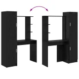 biurko-2-pcs-czarny-dab-stan-nowy-marka-vidaxl