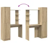 biurko-2-pcs-dab-sonoma-marka-vidaxl-stan-nowy