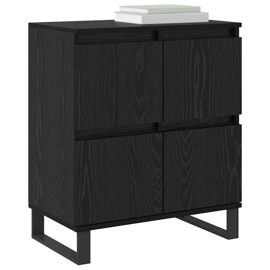 bufet-2-pcs-czarny-dab-60-x-35-x-70-cm-stan-nowy