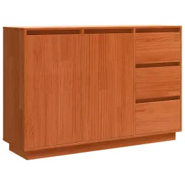 bufet-brazowy-dab-111-x-34-x-75-cm-lite-drewno-sosnowe