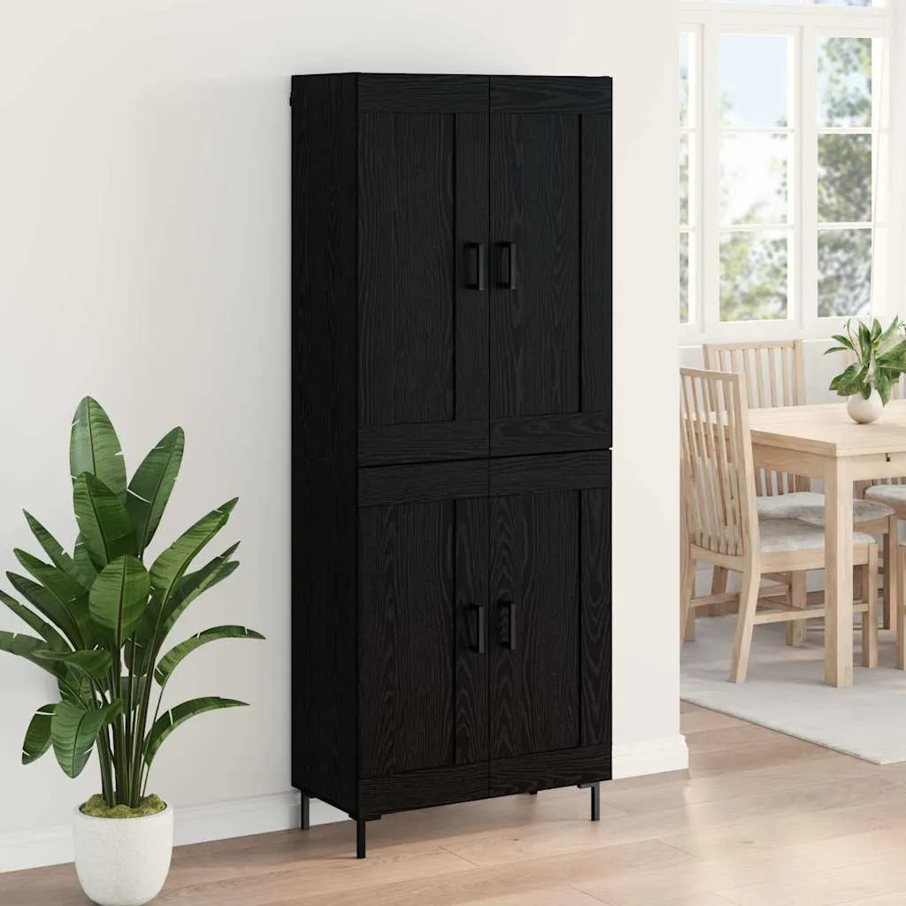 highboard-2-pcs-czarny-dab-material-drewnopochodny