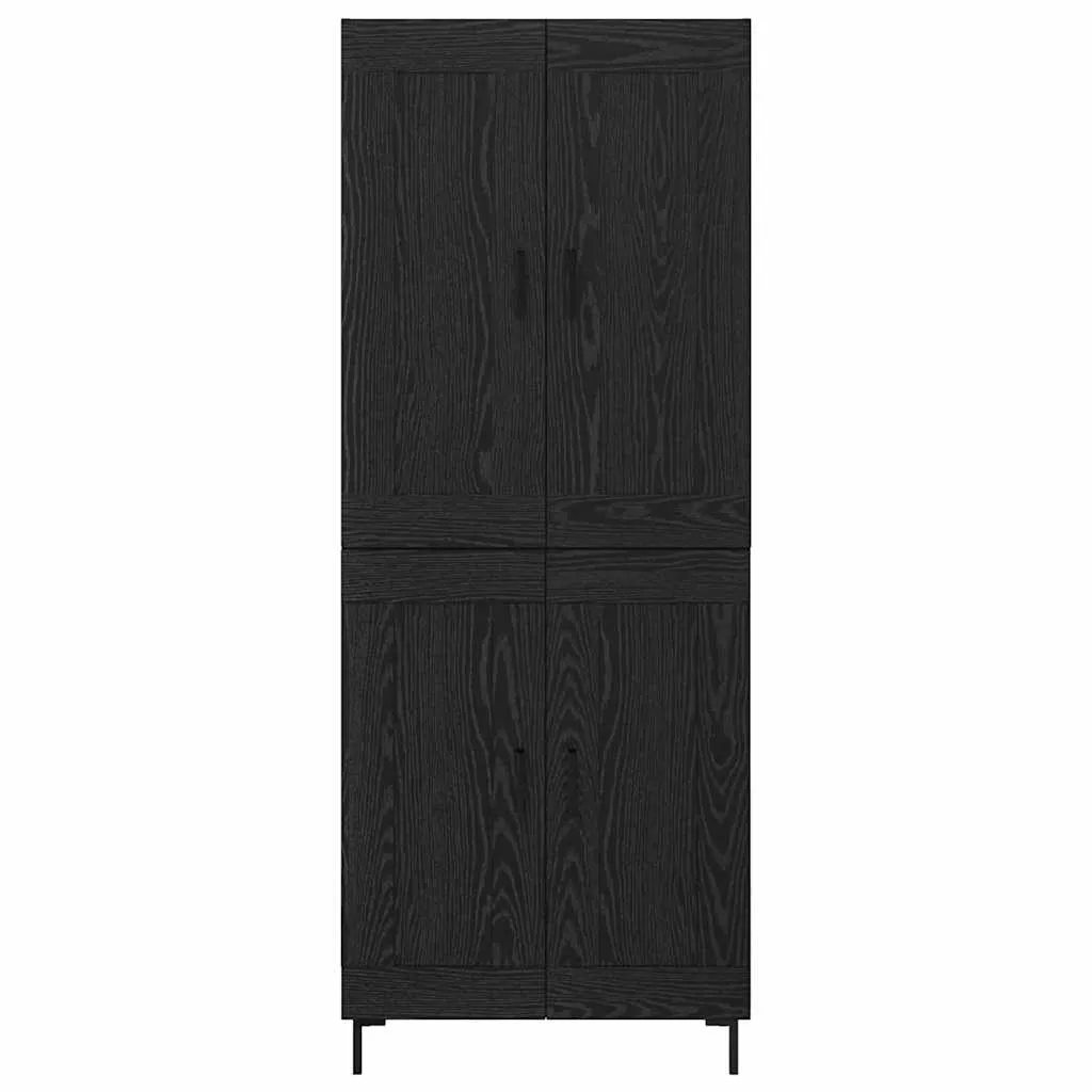 highboard-2-pcs-czarny-dab-material-drewnopochodny