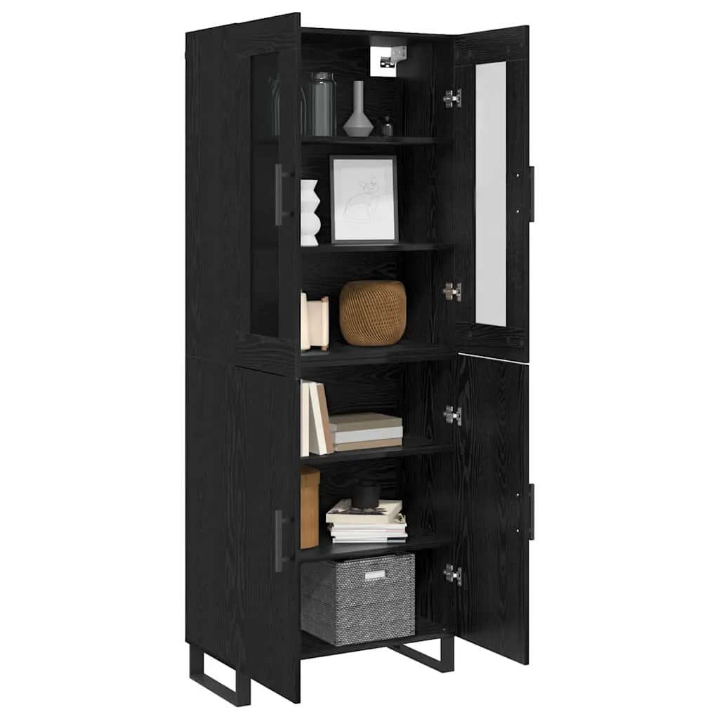 highboard-2-pcs-czarny-dab-material-drewnopochodny-stan-nowy