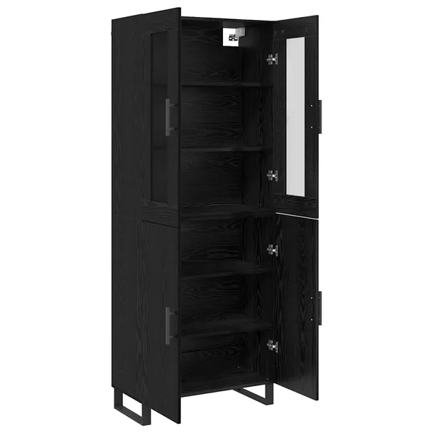 highboard-2-pcs-czarny-dab-material-drewnopochodny-kod-producenta-3394523