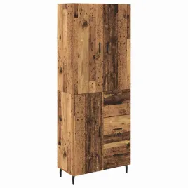 highboard-2-pcs-stare-drewno-drewno-inzynieryjne-i-szklo