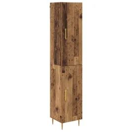 highboard-2-pcs-stare-drewno-material-drewnopochodny