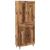 highboard-2-pcs-stare-drewno-material-drewnopochodny