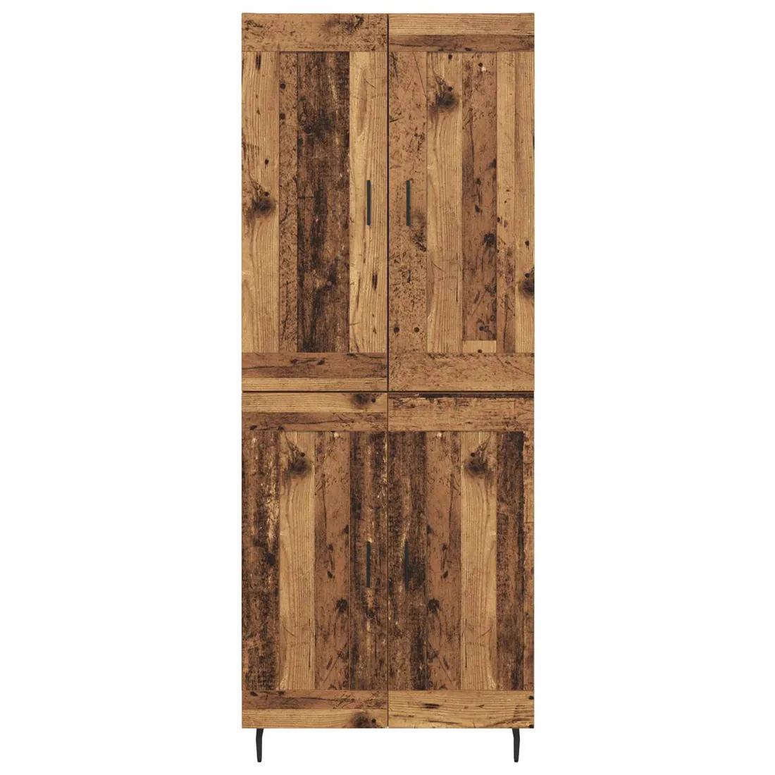 highboard-2-pcs-stare-drewno-material-drewnopochodny