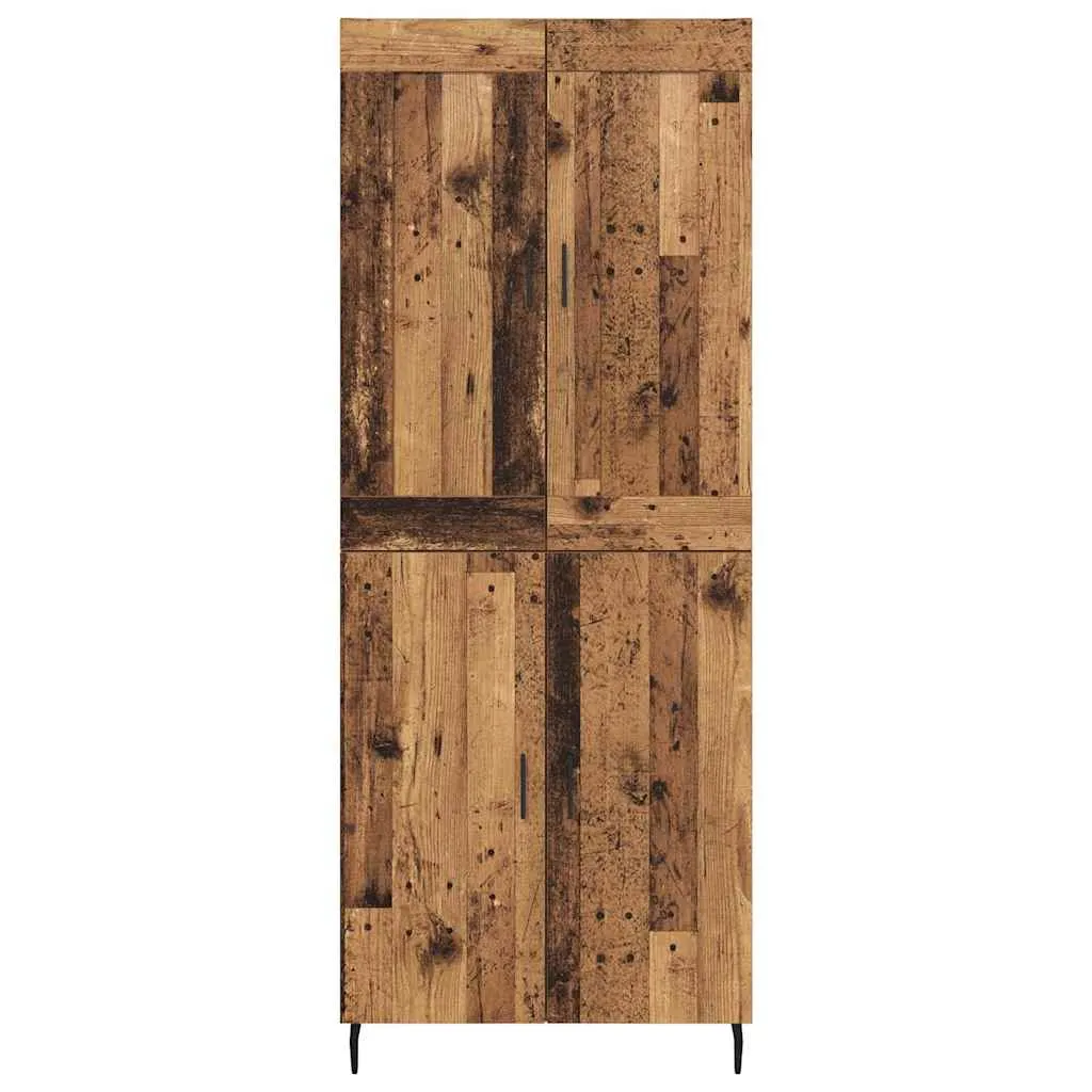 highboard-2-pcs-stare-drewno-material-drewnopochodny