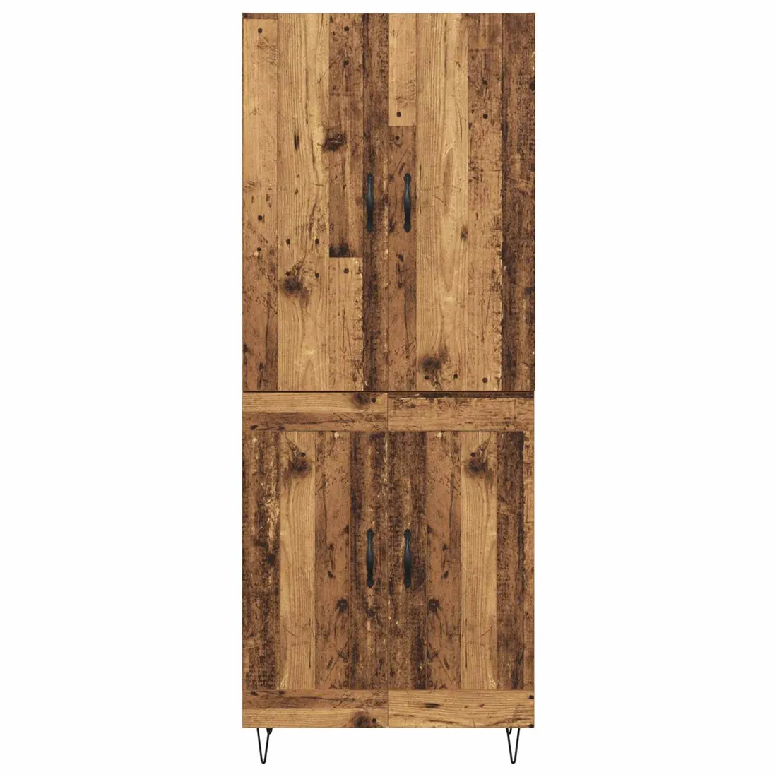 highboard-2-pcs-stare-drewno-material-drewnopochodny