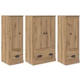 highboard-3-pcs-dab-rzemieslniczy-material-drewnopochodny