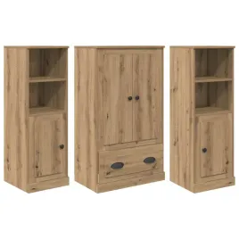 highboard-3-pcs-dab-rzemieslniczy-material-drewnopochodny