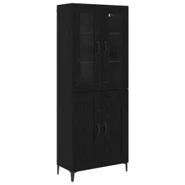 highboard-czarny-dab-695-x-34-x-180-cm-material-drewnopochodny
