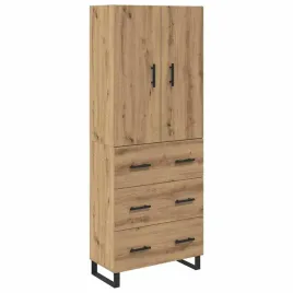highboard-z-szuflada-2-pcs-dab-rzemieslniczy-695-x-34-x-180-cm