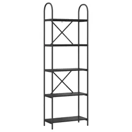 polka-na-ksiazki-czarny-dab-60-x-30-x-183-cm