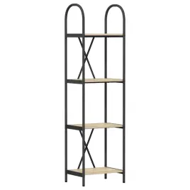 polka-na-ksiazki-dab-sonoma-40-x-30-x-146-cm