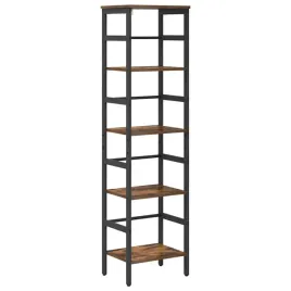 polka-na-ksiazki-dab-wedzony-40-x-295-x-149-cm