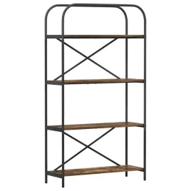 polka-na-ksiazki-dab-wedzony-80-x-30-x-146-cm