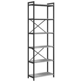 polka-na-ksiazki-szary-dab-sonoma-40-x-30-x-85-cm