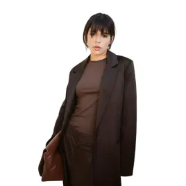 marynarka-damska-zara-oversize-satynowa-brazowa