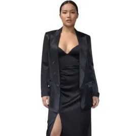 marynarka-damska-zara-satynowa-czarna-bez-zapiecia