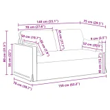 sofa-140cm-ciemnoszary-metal-kod-producenta-42024366-stan-nowy