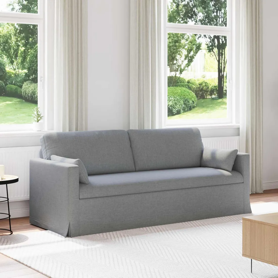 sofa-180cm-jasnoszary-metal
