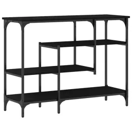 stol-konsolowy-z-polka-czarny-dab-100-x-35-x-75-cm