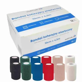 12x-bandaz-kohezyjny-elastyczny-samoprzylepny-10cmx45m-kolory-zestaw-12szt