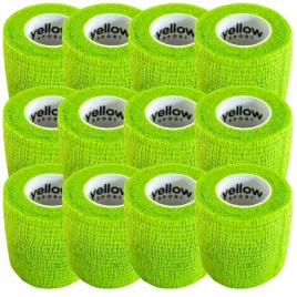 yellowband-bandaz-kohezyjny-5-cm-x-45-m-zielony