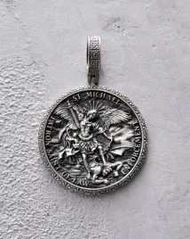 srebrny-wisiorek-st-archangel-michael-prayer