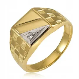 zloty-sygnet-meski-z-brylantem-006ct-585-14k-r28