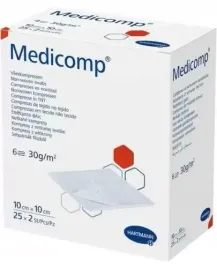 hartmann-medicomp-extra-kompresy-z-wlokniny-jalowe-10-cm-x-10-cm-25-x-2-szt
