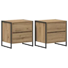 stolik-nocny-2-pcs-dab-rzemieslniczy-50-x-39-5-x-50-cm
