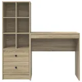 biurko-z-szuflada-2-pcs-dab-sonoma-stan-nowy