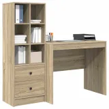 biurko-z-szuflada-2-pcs-dab-sonoma-stan-nowy