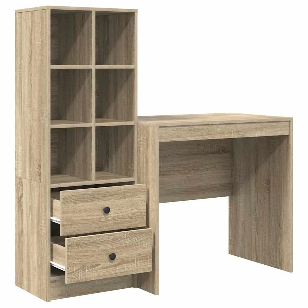 biurko-z-szuflada-2-pcs-dab-sonoma-stan-nowy