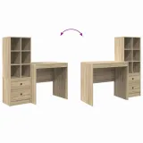 biurko-z-szuflada-2-pcs-dab-sonoma-kod-producenta-3337355-stan-nowy-marka-vidaxl