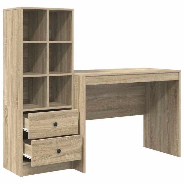 biurko-z-szuflada-2-pcs-dab-sonoma-kod-producenta-3337371-stan-nowy