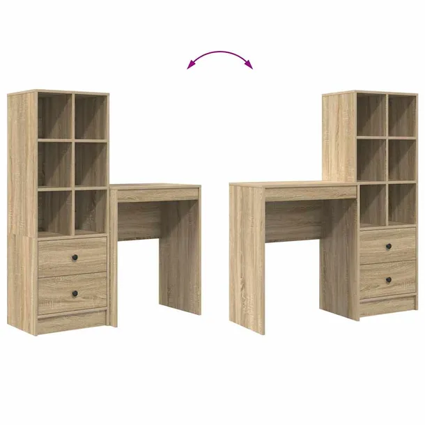 biurko-z-szuflada-2-pcs-dab-sonoma-stan-nowy